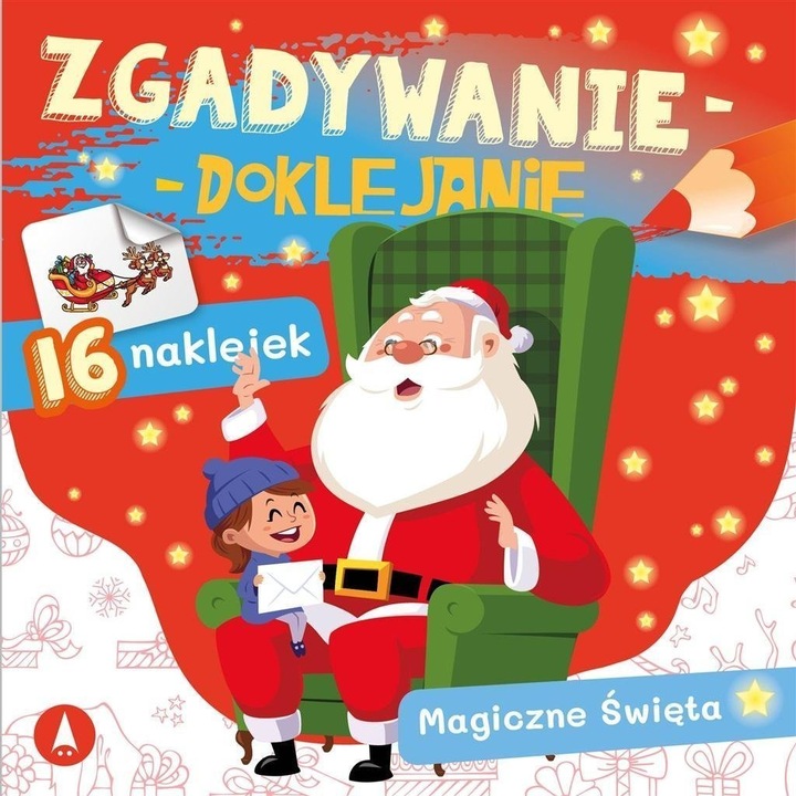 Karácsonyi tevékenységkönyv, Skrzat, 3+ éves, Lengyel, Többszínű