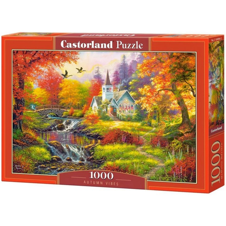 Пъзел Castorland - Autumn vibes, 1000 части