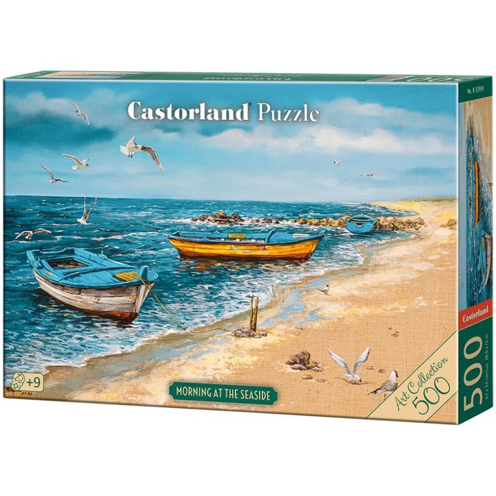 Пъзел Castorland Art Collection - Morning at the seaside, 500 части