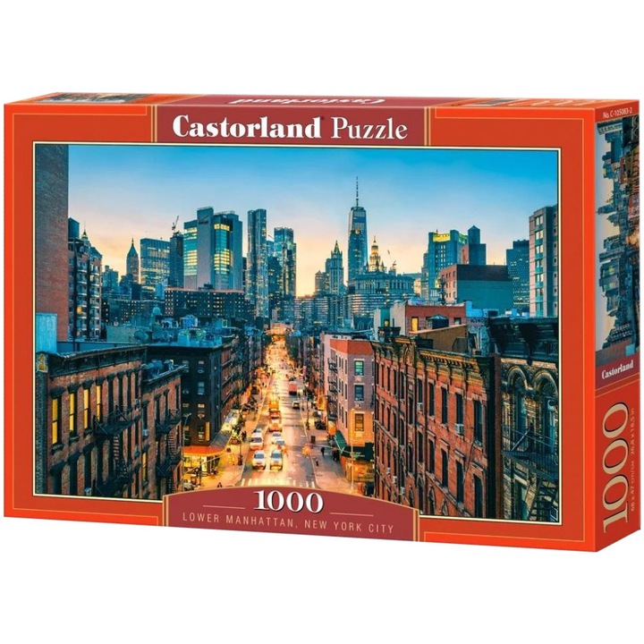 Пъзел Castorland - Lower Manhattan, New York City, 1000 части
