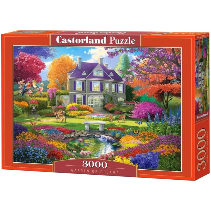 Пъзел Castorland - Garden of dreams, 3000 части
