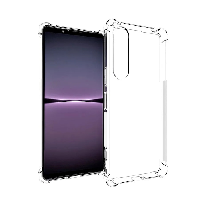 TPU гел калъф, силикон съвместим със Sony Xperia 1, прозрачен