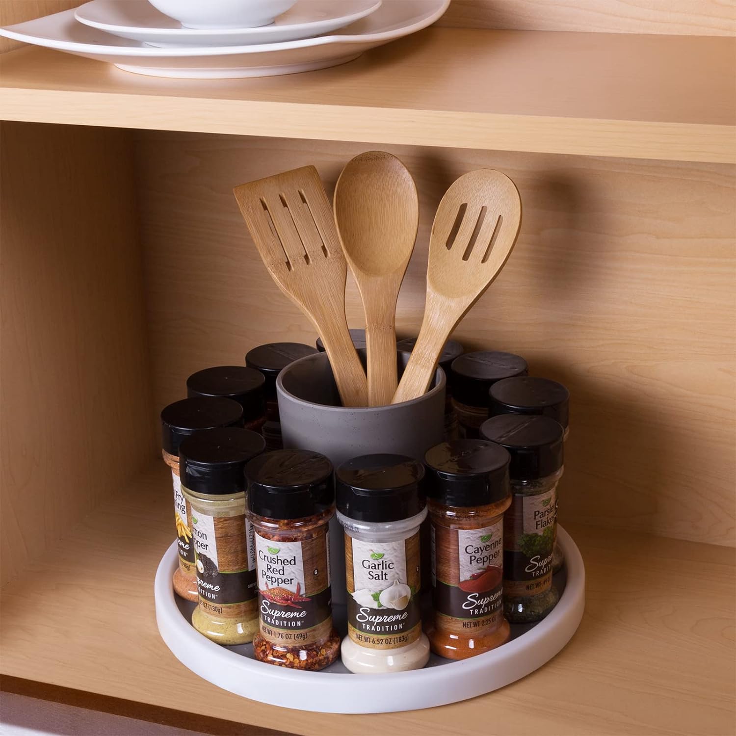 Set 2 Rafturi pentru condimente, Mmgoqqt, Gri - eMAG.ro