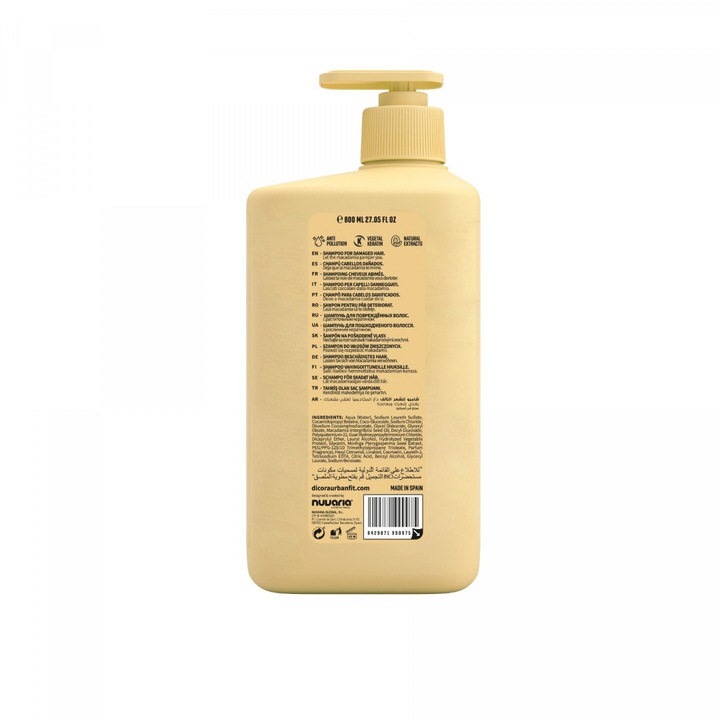 Sampon reparator, Dicora Urban Fit, 800ml