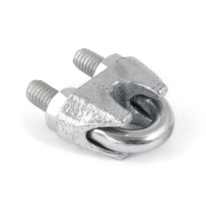Kábelbilincs, DQPP, acél, 10 mm, ezüst
