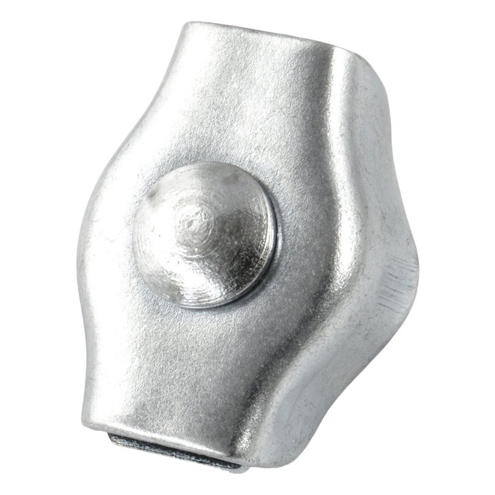 Set 10 cleme de fixare, DQPP, Otel galvanizat, 2 x 15 mm, Argintiu