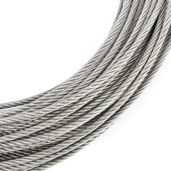 Строителен кабел, DQPP, Inox, AISI 316, 7x7, 4mm, 25 m