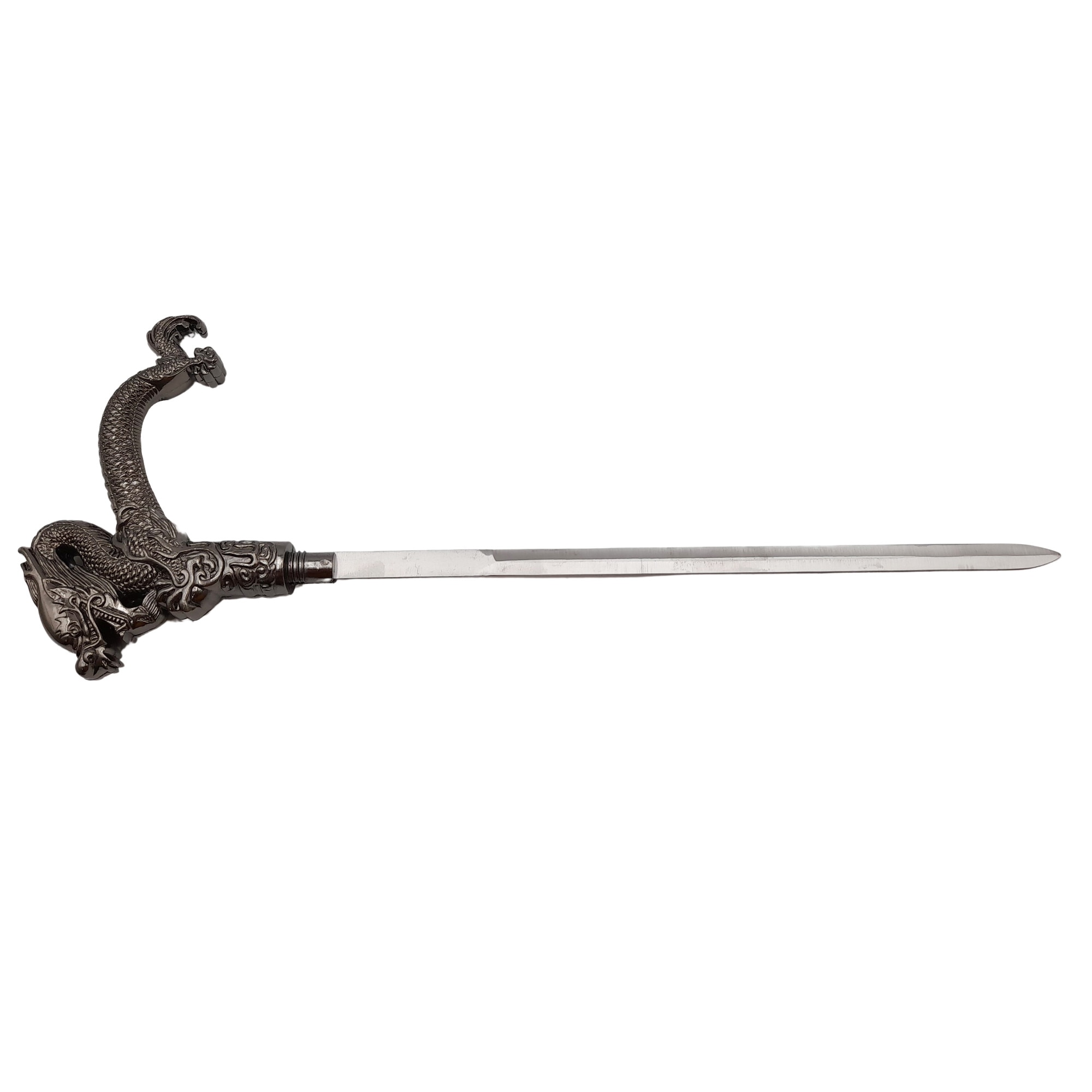 Baston de mers stilat Depox, Dragon Stance, metalic, sabie