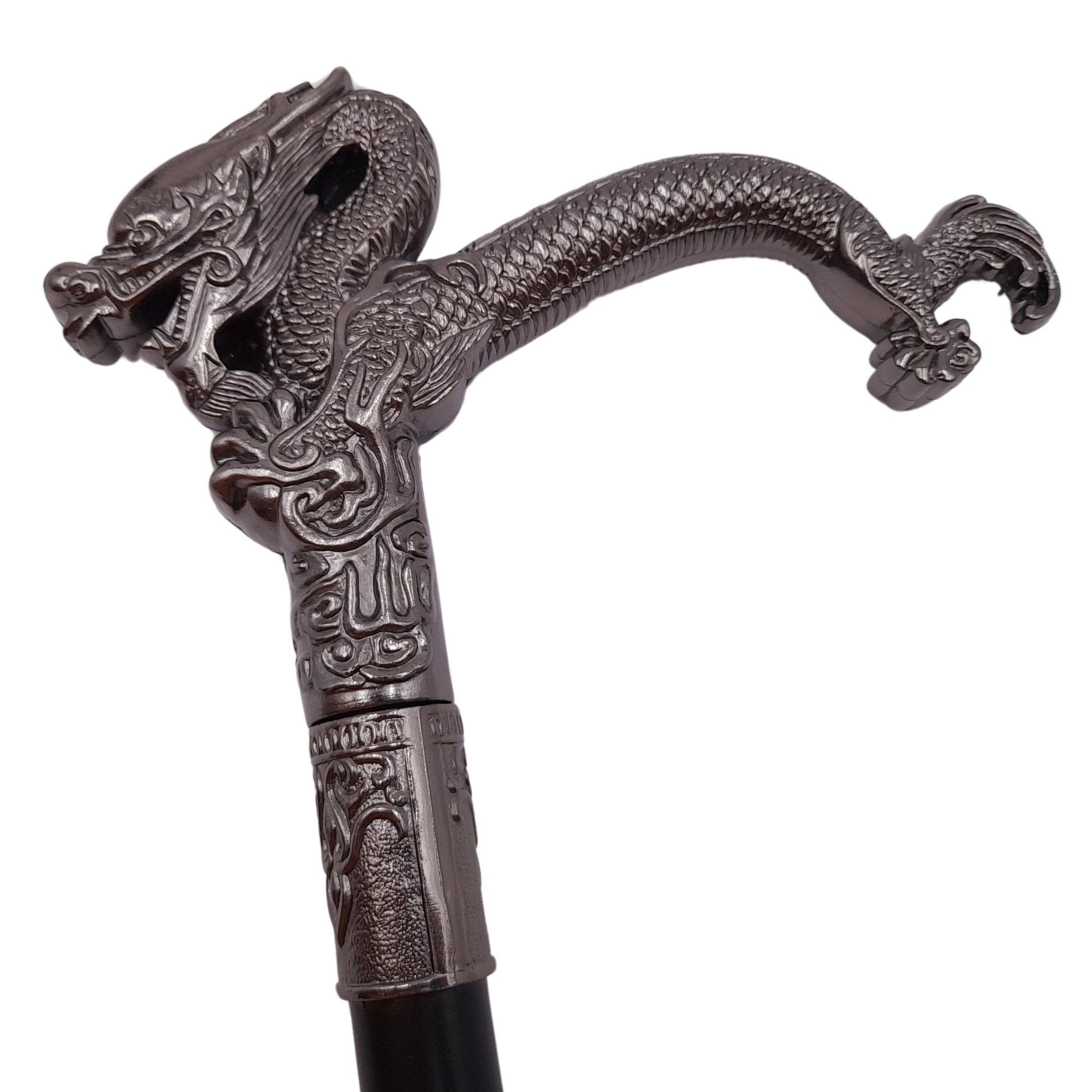 Baston de mers stilat Depox, Dragon Stance, metalic, sabie