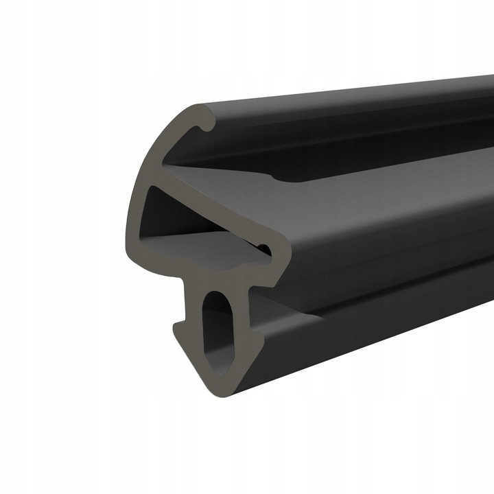 Уплътнение за прозорец, DQPP, PVC, 5м, черно