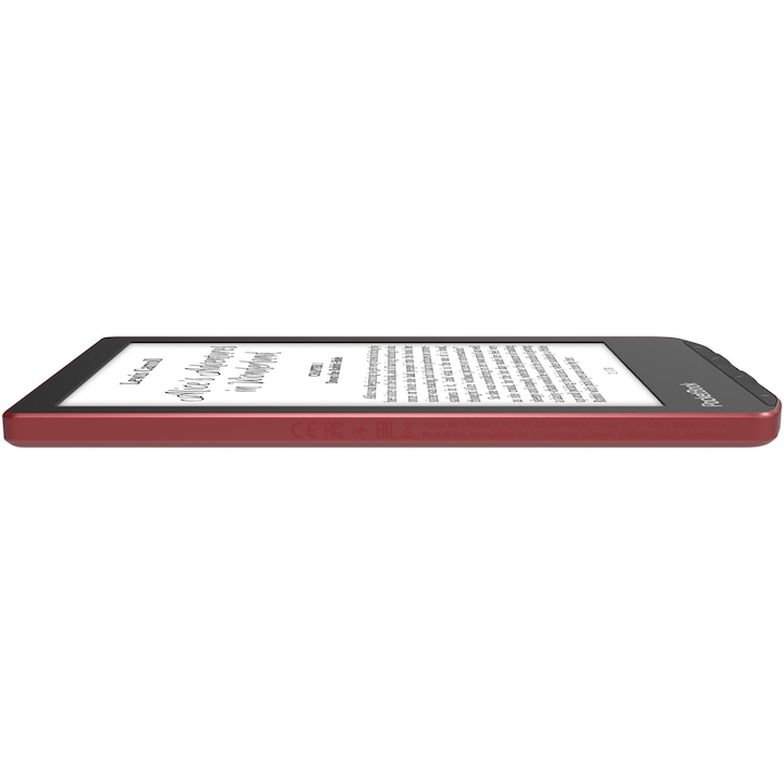 eBook Reader PocketBook Verse Pro PB634, ecran tactil 6.0" E Ink Carta™ 1200, 300dpi, 16GB, SMARTlight, G-sensor, WiFi&Bluetooth, Passion Red