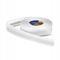 Plinta autoadeziva, DQPP, PVC, 5m, Alb, 32x23mm