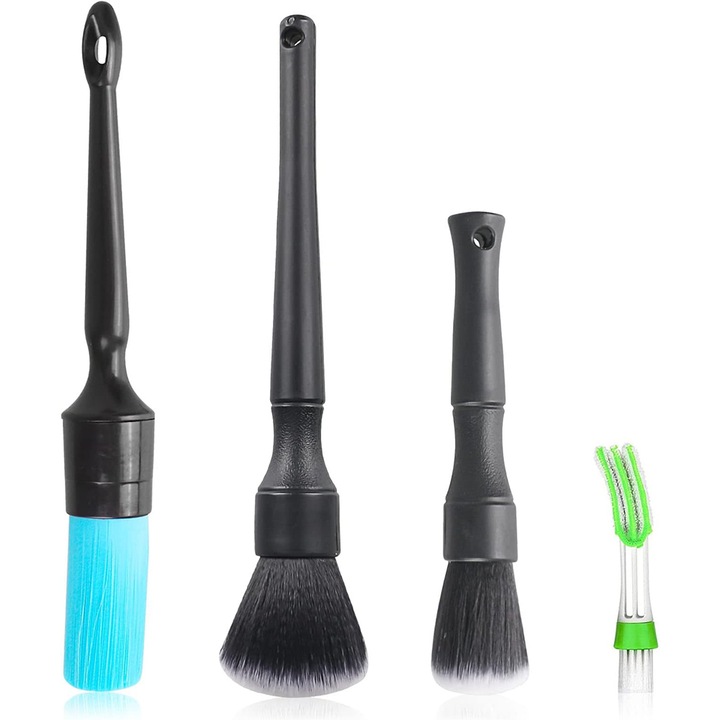 Set Premium pentru Detailing si Curatare interior-exterior Auto, Ronyes®, Dimeniuni Diferite