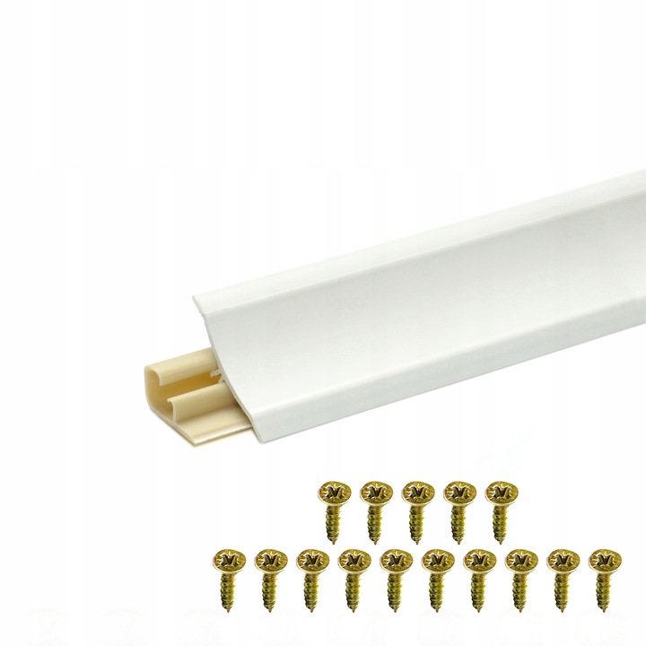 Plinta, DQPP, 2.5m, Alb