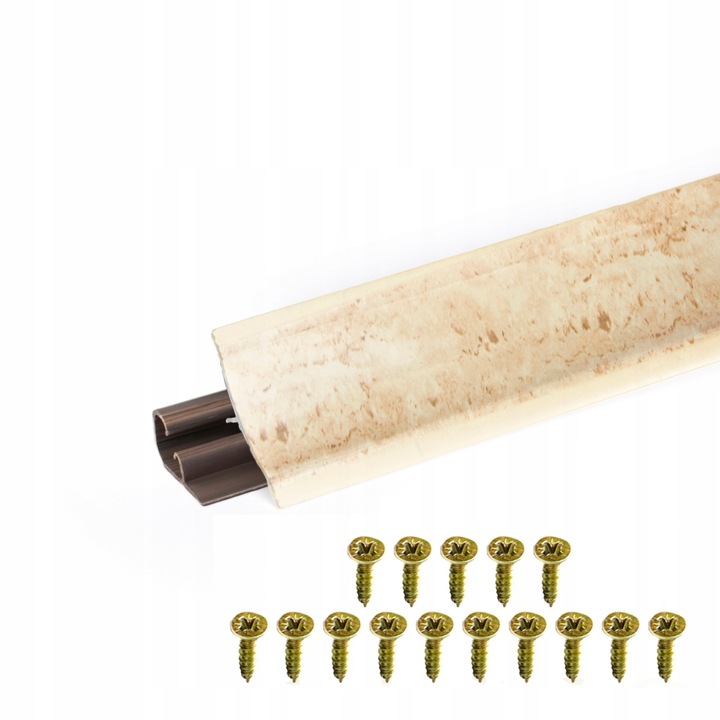 Plinta blat bucatarie, DQPP, PVC, 3 m, Niagara