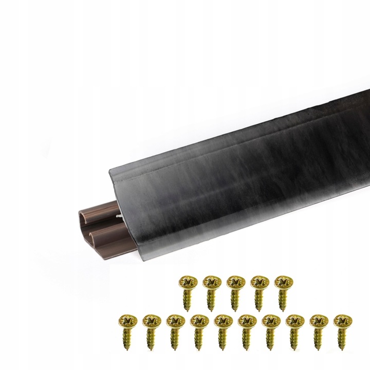 Profil blat bucatarie DQPP Dolores, PVC, 23x32x3000mm, set 3mb + 15 suruburi