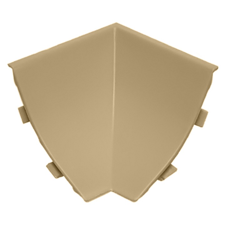 Colt interior pentru plinte, DQPP, PVC, 23mm, Stejar Siena