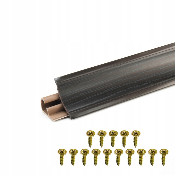 Banda pentru blat de bucatarie, DQPP, PVC, 3 m, Wenge