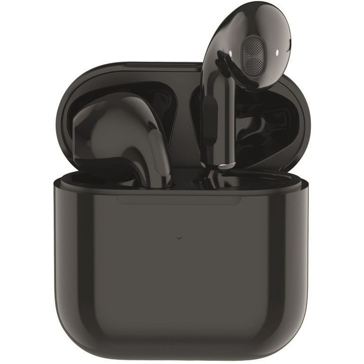 2GO TWS Mini Bluetooth Headset Black, 207469, Mikrofon/Fülhallgató
