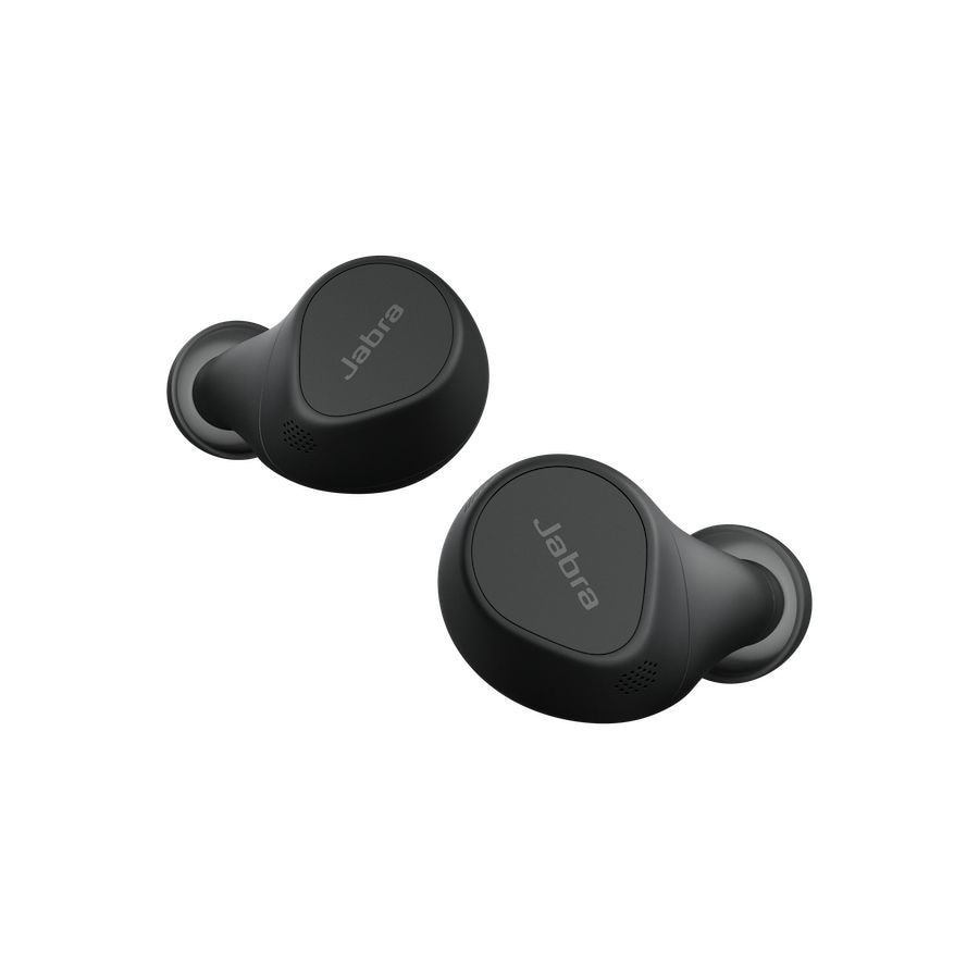 Casti fara fir, JABRA, Cu microfon, Negru