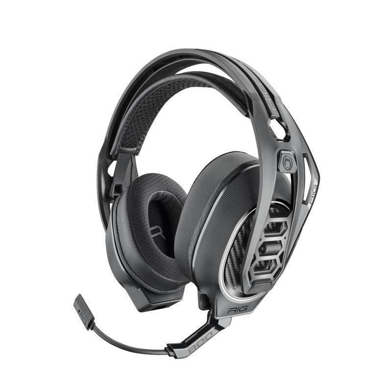 Wirless Rig Casti gaming wireless RIG 800 Pro HX, Nacon, Cu microfon, Negru - eMAG.ro