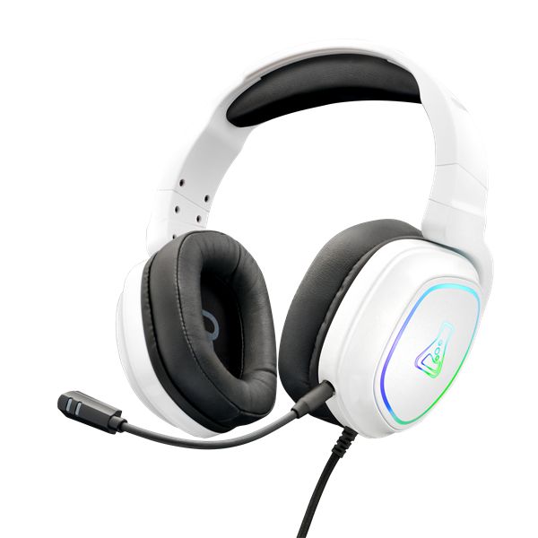 Casti cu fir, The G-Lab, Mufa Jack, Alb