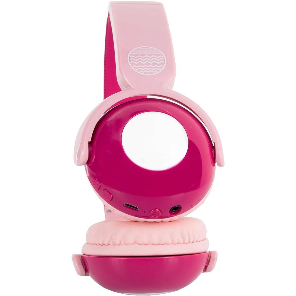 Casti Bluetooth pentru copii, Our Pure Planet, Roz - eMAG.ro