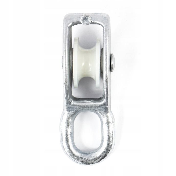 Set 5 scripeti pentru franghii, DQPP, Zinc.Naylon, 200kg, Alb/Argintiu