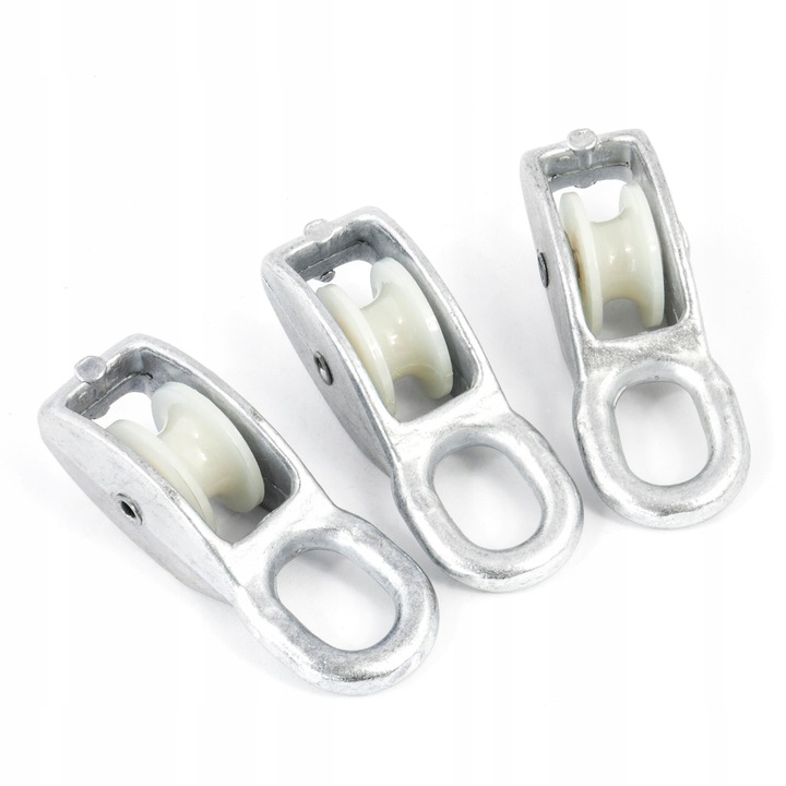Set 5 scripeti pentru franghii, DQPP, Aliaj de zinc/Nylon, 250kg