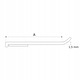 BANDA FERESTRE, DQPP, PVC, CU GARNITURA, 40mm, 25m