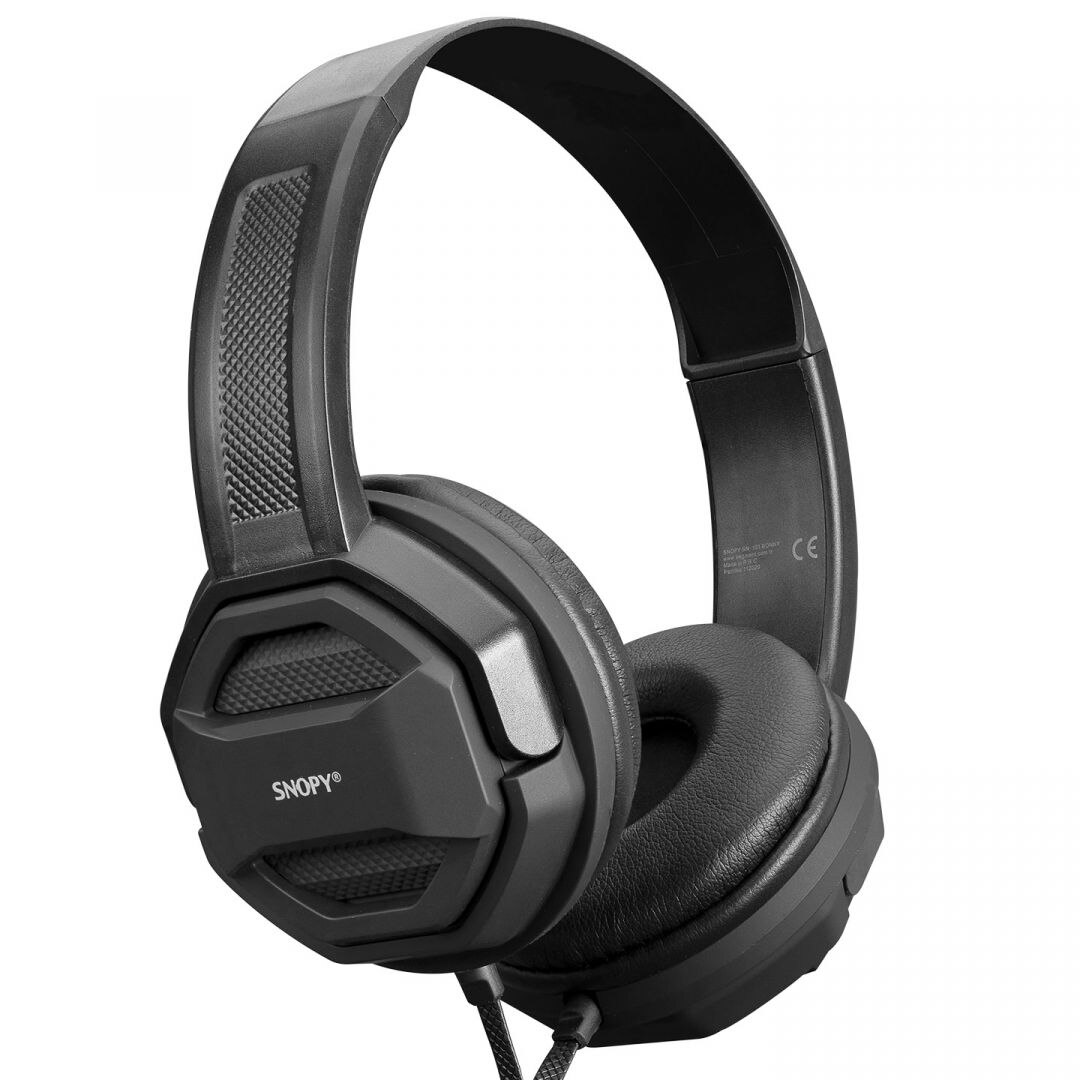 Casti PC, Snopy, Negru