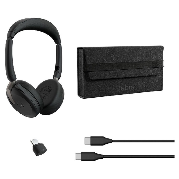 Casti Bluetooth Jabra, Negru