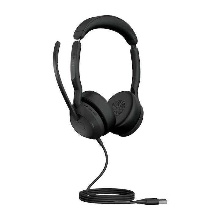 Слушалки с микрофон Evolve2 50, Jabra, USB-A, черни