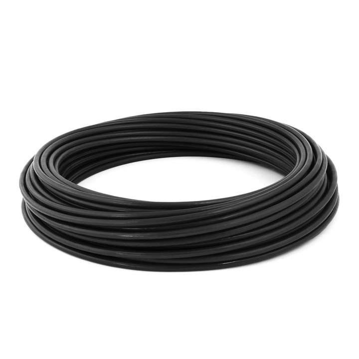 Sufa ancorare, DQPP, Otel, 8/10mm, 6x19, 10 m, Negru