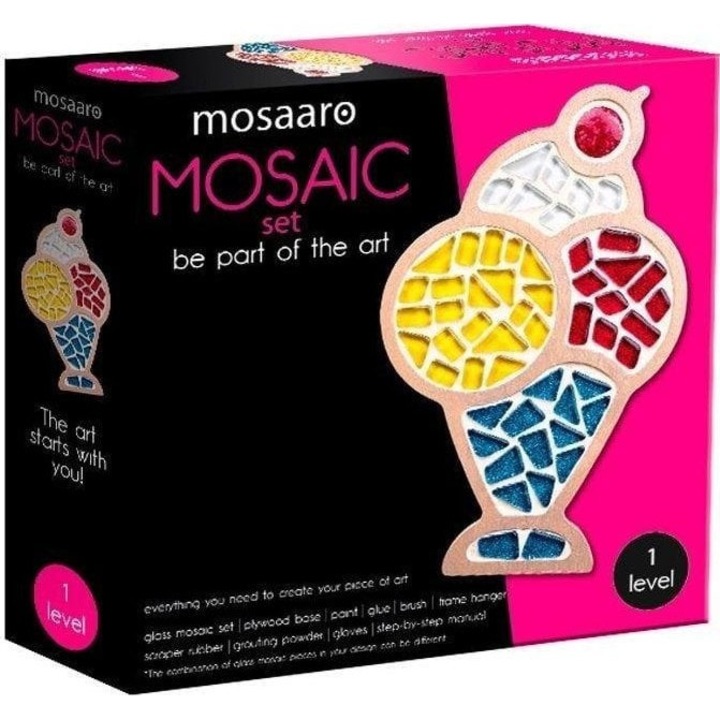 Set creativ mozaic, Roter Kafer, Multicolor