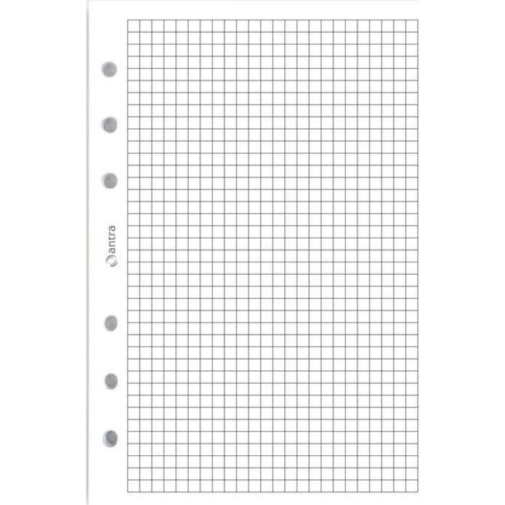 Foaie pentru agenda, Antra, Alb