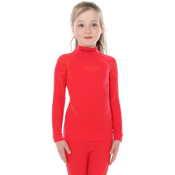 Bluza pentru fete, Brubeck, Thermo, Rosu, 140/146
