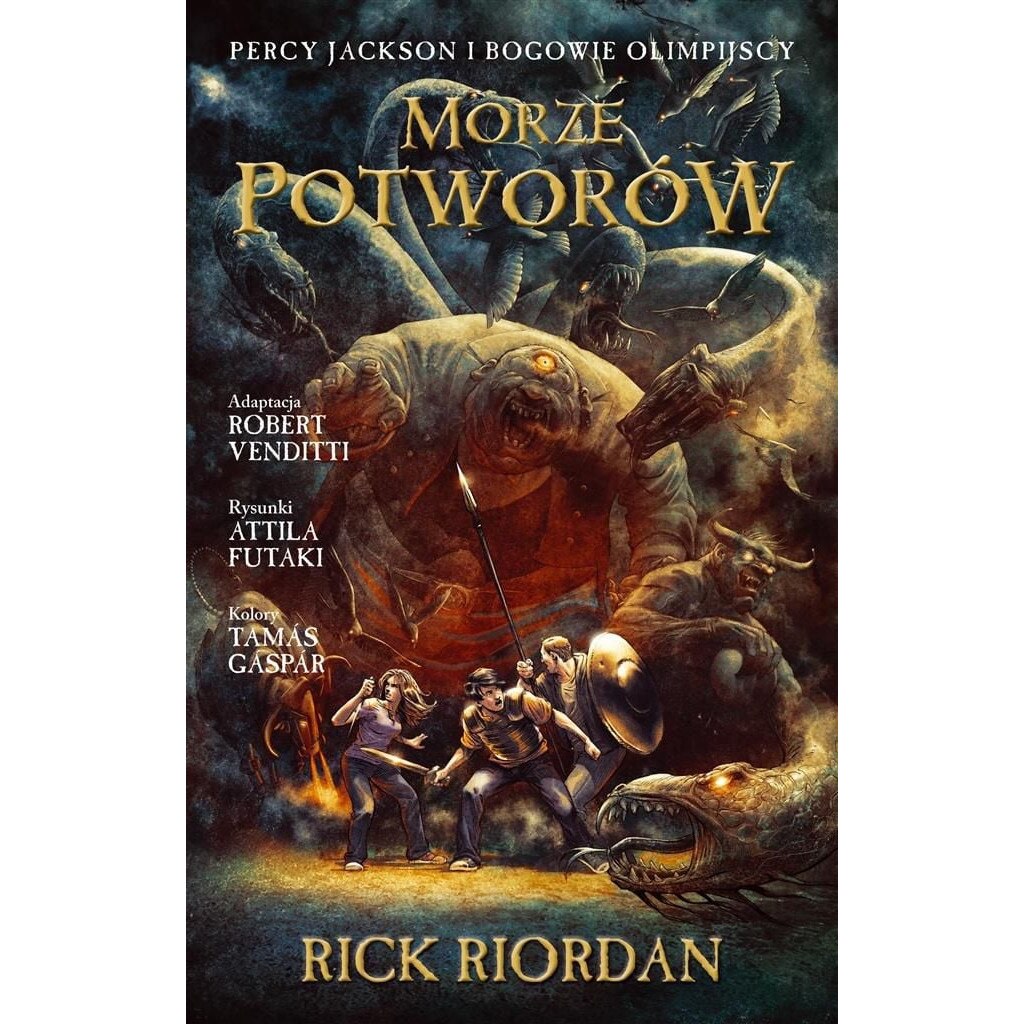 Percy Jackson i bogowie olimpijscy. Morze Potworów - Rick Riordan