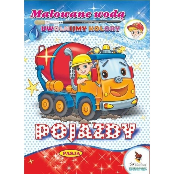 Carte de pictat, Pasja, 3 ani+