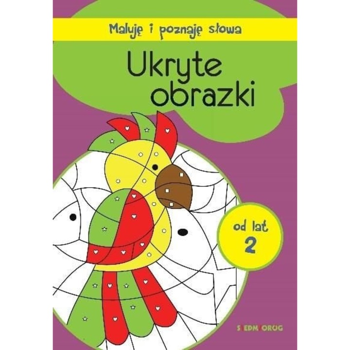 Книжка за оцветяване, Siedmiorog, 3 години+