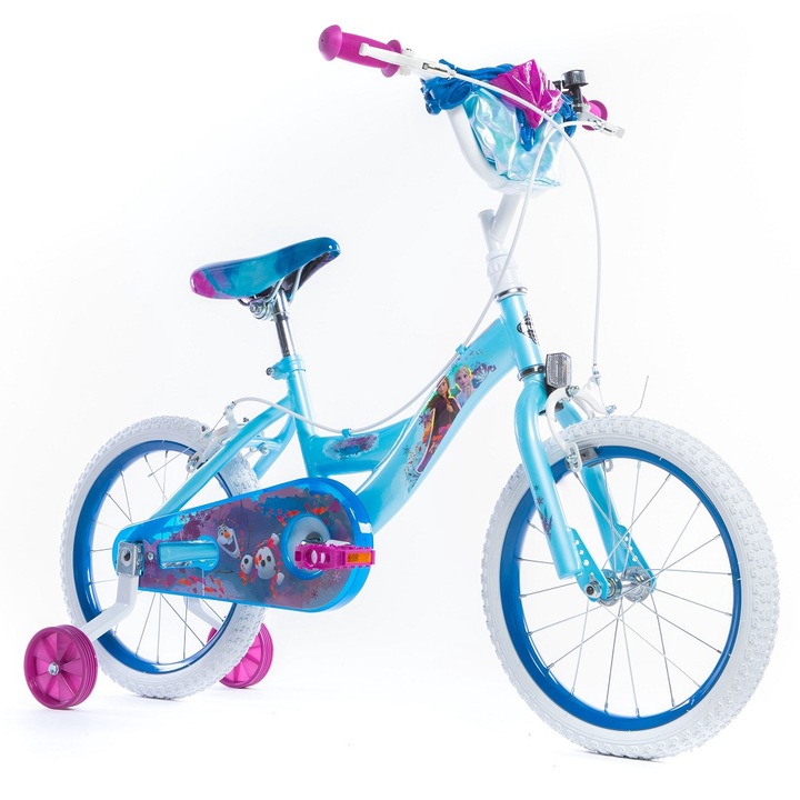 Bicicleta pentru copii Huffy 16" Frozen EZ-bike, Violet