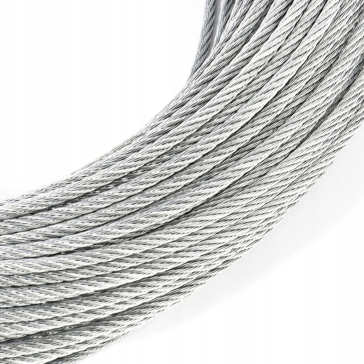 Kötél, DQPP, 6mm, 5m, ezüst