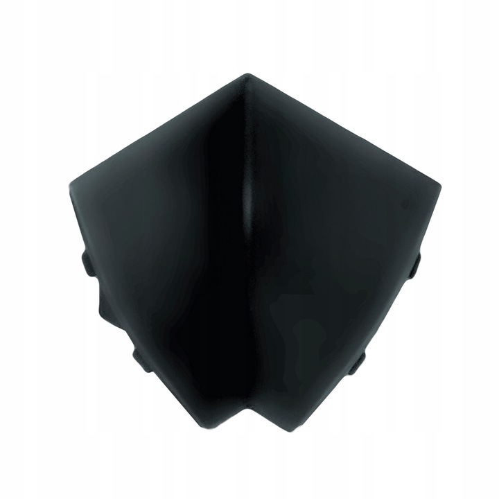 Colt interior blat, DQPP, PVC, negru, 23mm