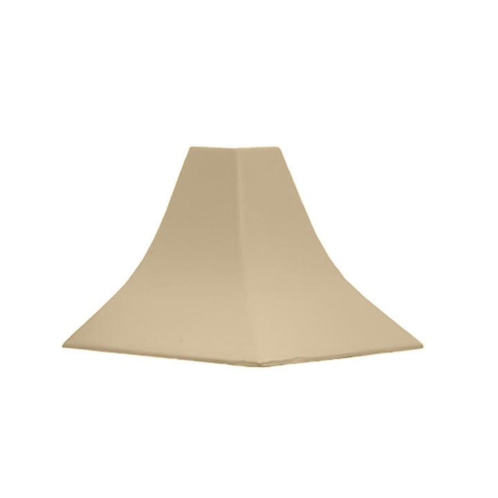 Colt exterior plinta, DQPP, PVC, 23mm, Lemn retro