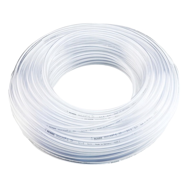 Furtun transfer lichide auto, DQPP, PVC, 5x1.5mm, 100m, Transparent