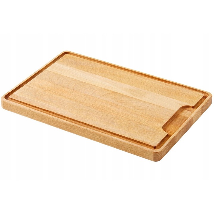 Tocator de bucatarie, Metaltex, Lemn, Maro