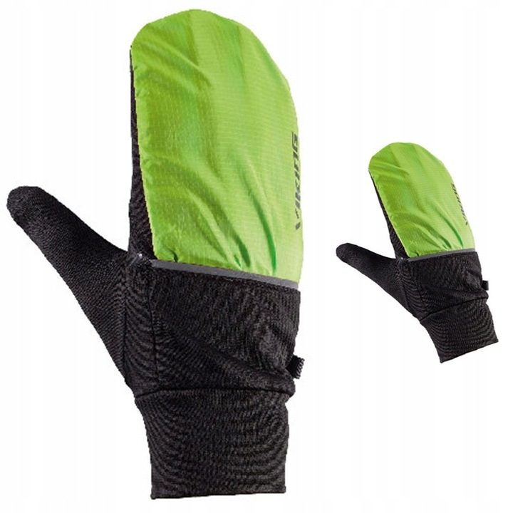 Manusi, VIKING, Negru/Verde, 9