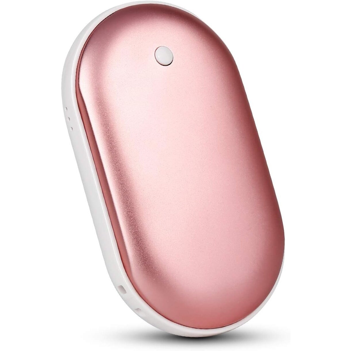 Incalzitor de maini reincarcabil, Sunmostar, 4000 mAh, Roz - eMAG.ro