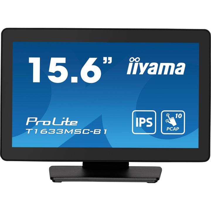 Iiyama 15,6" T1633MSC-B1 IPS LED, 229098, Monitor