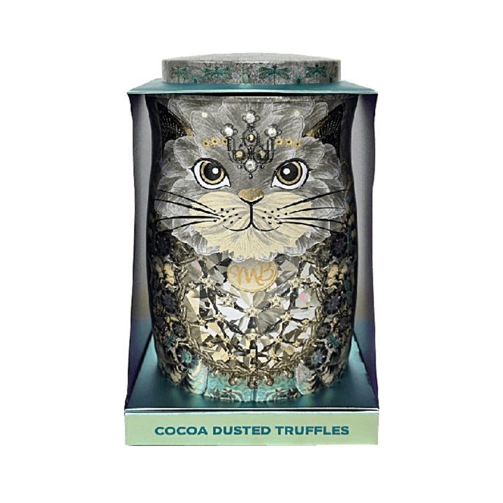 Cutie cu trufe din ciocolata Monty Bojangles Persian Cat Diamond Empress 200g